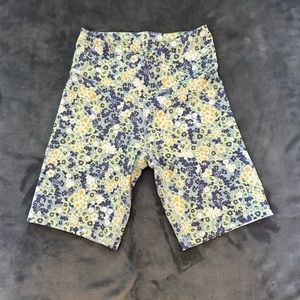 Floral Biker shorts